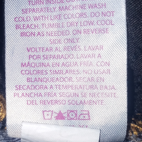 No Boundaries Dark Blue High Rise Denim Jeans Size 7 Pre-owned In Good Condition - Picture 11 of 16